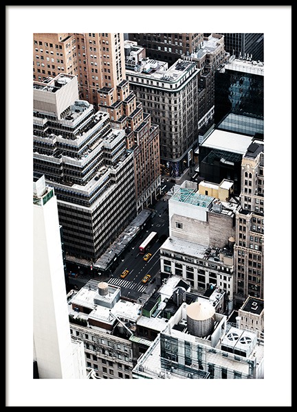 New York View Poster in the group Prints / Photographs at Desenio AB (11324)