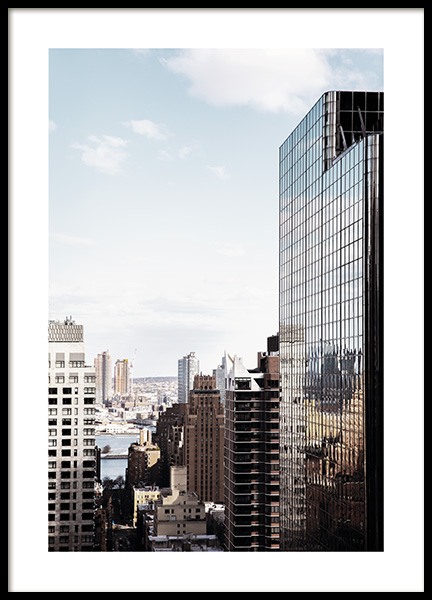 NYC Skyscraper Poster in the group Prints / Photographs at Desenio AB (11325)