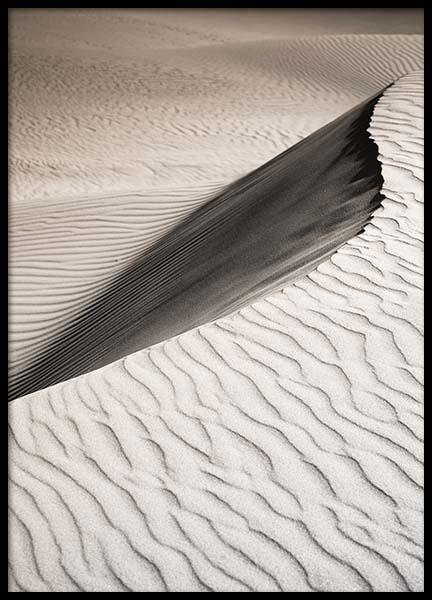 Sand Dune Landscape Poster