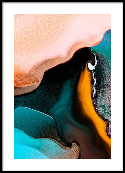 Abstract Inks No2 Poster in the group Prints / Art prints at Desenio AB (12231)
