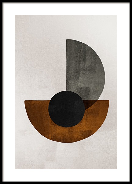 Weimar Circles No2 Poster in the group Prints / Art prints at Desenio AB (13285)