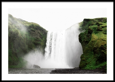 Skogafoss Poster in the group Prints / Nature prints at Desenio AB (13351)