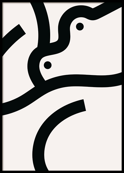 Bold Body No2 Poster in the group Prints / Graphical at Desenio AB (14026)