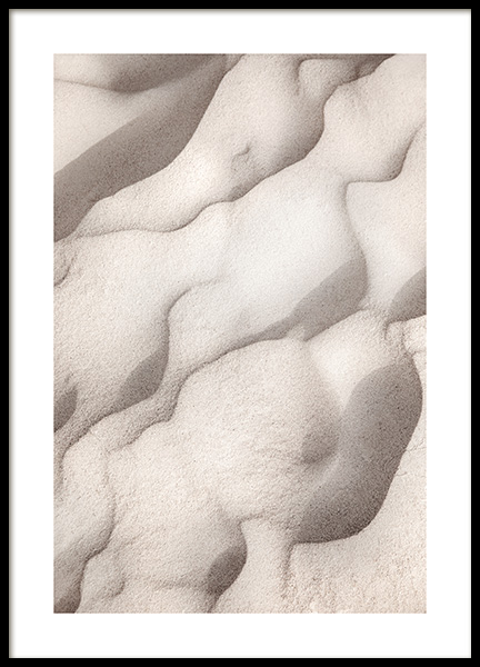 Sand Shapes Poster
