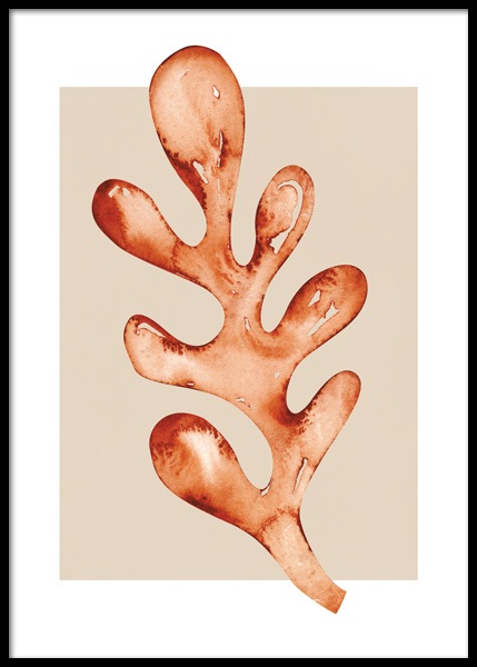 Hazel Shape Poster in the group Prints / Art prints at Desenio AB (14887)