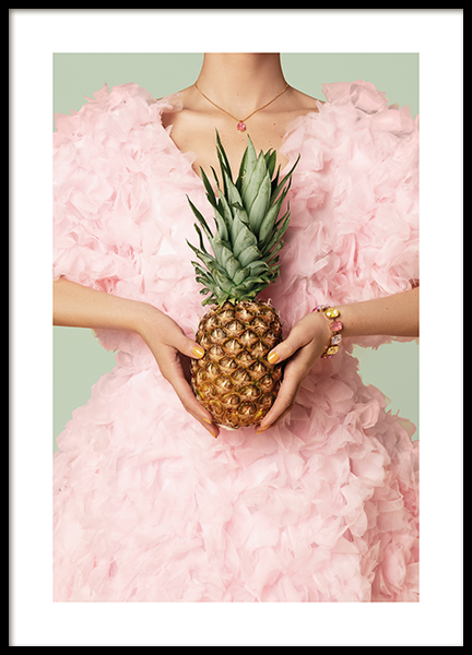 Fashion Pineapple Poster