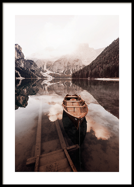 Calming Lake Poster