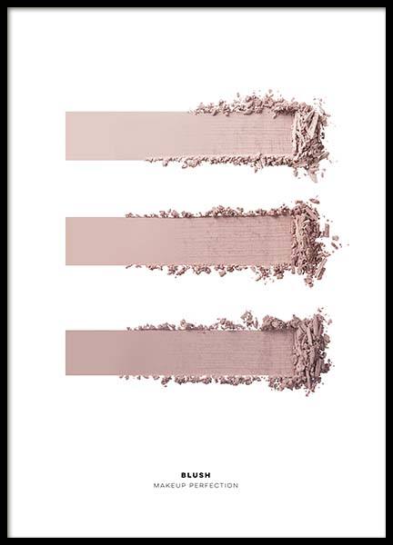 Three Shades Of Pink Poster in the group Prints / Fashion at Desenio AB (3376)