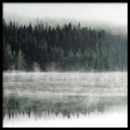 Misty Mirror Two Poster in the group Prints / Nature prints at Desenio AB (3566)