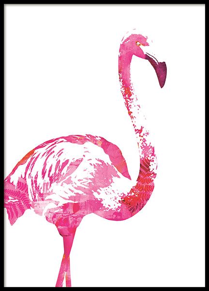 posters and prints with pink flamingo posters and prints with pink flamingo