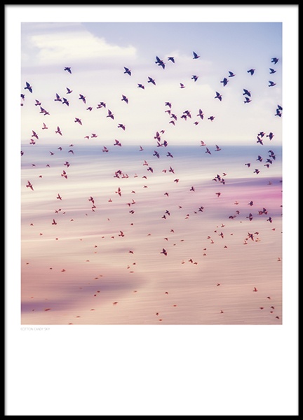 Cotton Candy Sky, Poster in the group Prints / Nature prints at Desenio AB (8397)