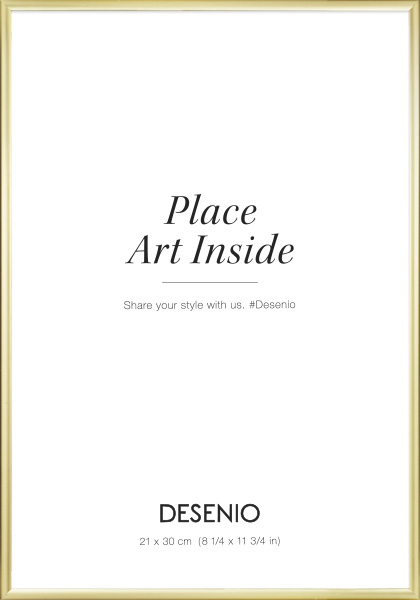 Picture frame Gold, 21x30