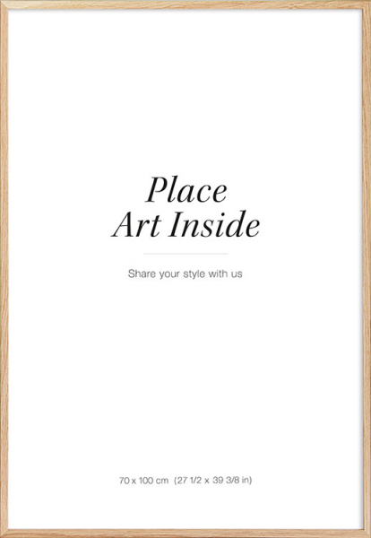 Oak picture frame, 70x100