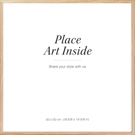 Oak picture frame, 50x50