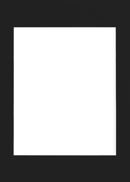 Picture mount black, 50x70