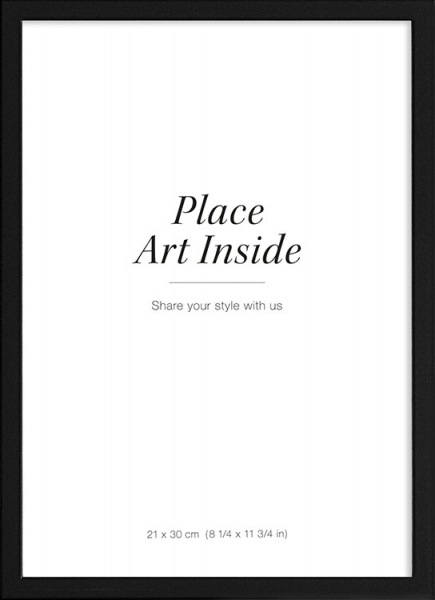Black picture frame, 21x30