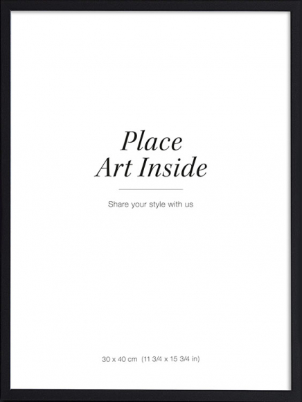 Black picture frame, 30x40