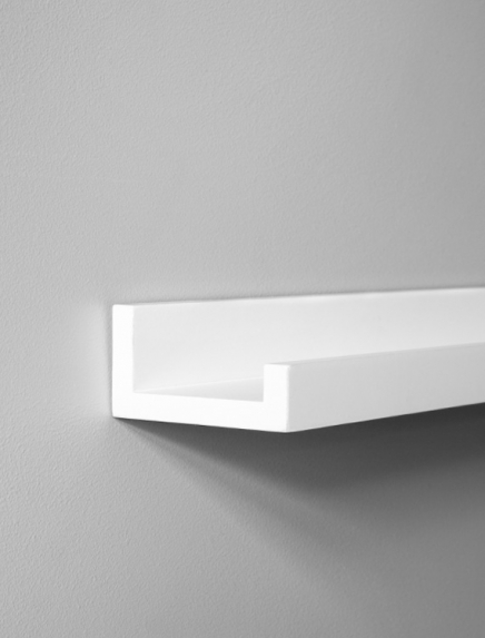 White picture ledge 70cm - 28in