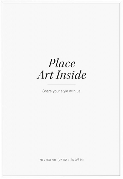 White picture frame, 70x100
