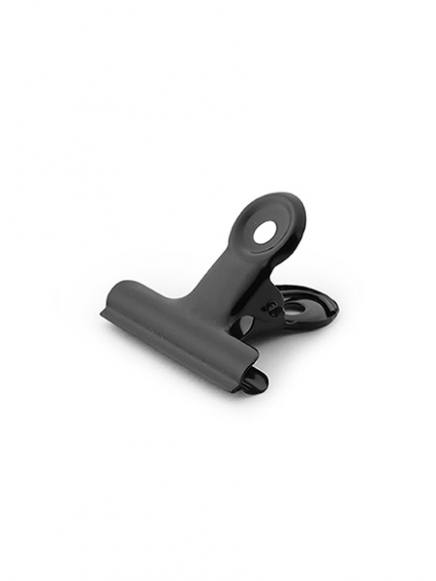 Poster clip black, medium