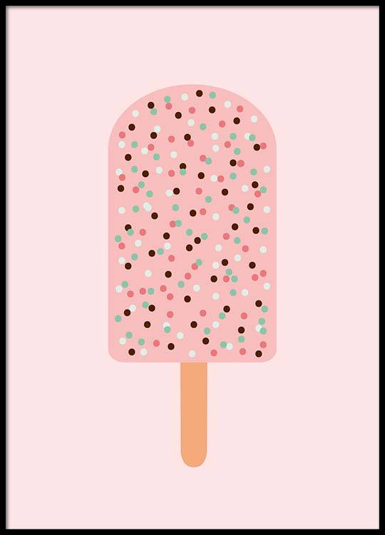 ice cream poster