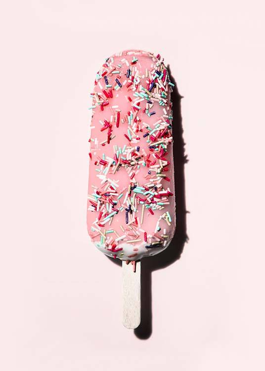 Pink Popsicle Poster