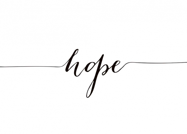 Hope Poster / Text posters at Desenio AB (10508)