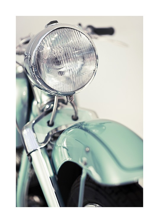 Retro Motorcycle Poster / Photographs at Desenio AB (10639)