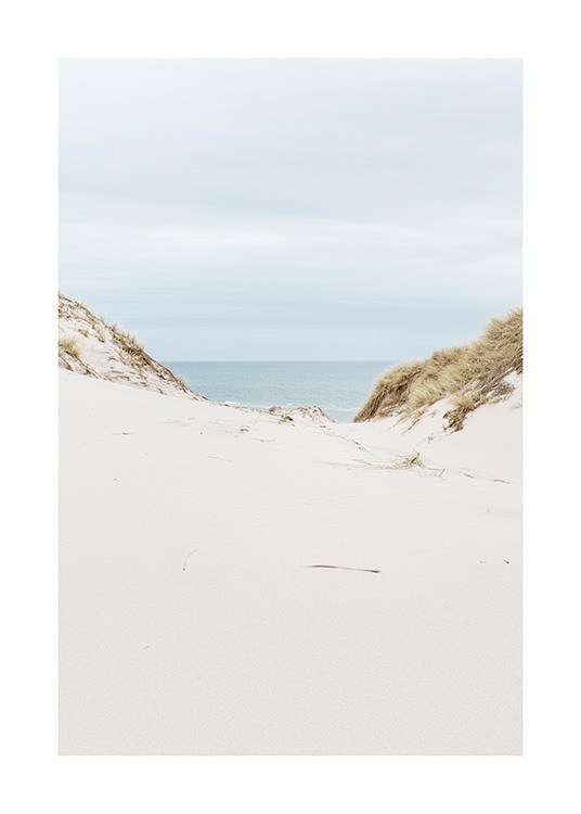 Sand Dunes by Sea Poster / Nature prints at Desenio AB (10753)