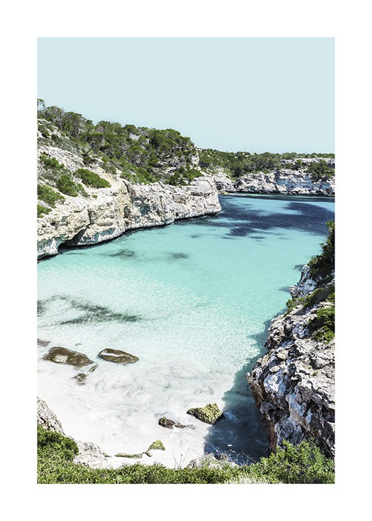 Mallorca Bay Poster / Tropical at Desenio AB (10895)