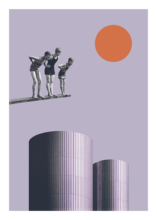 Summer Time Fun Poster / Art prints at Desenio AB (11076)
