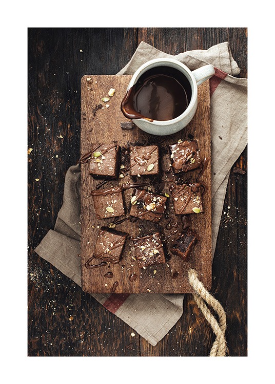 Chocolate Brownies Poster