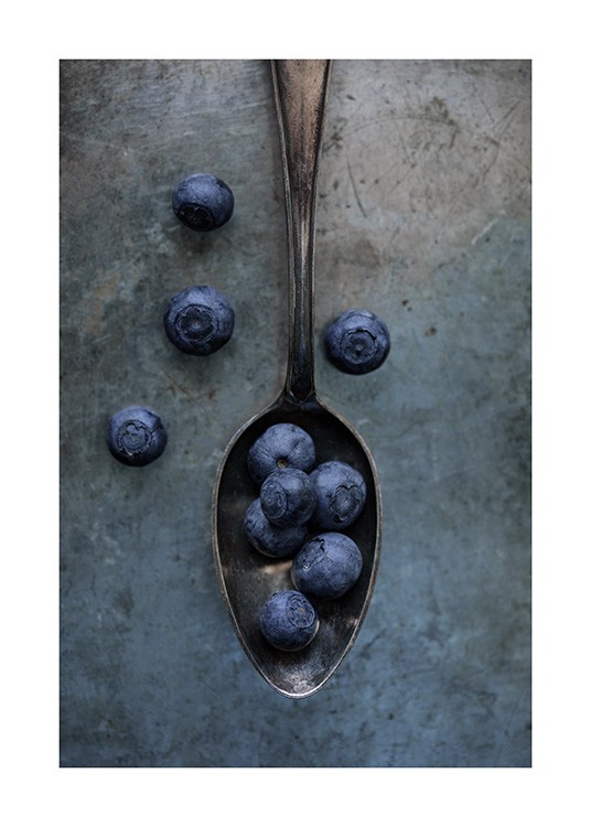 Sweet Blueberries Poster / Kitchen at Desenio AB (11833)