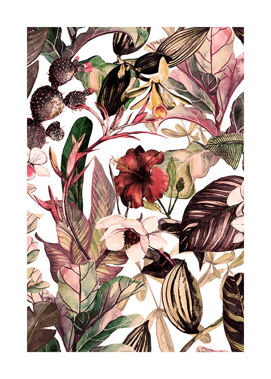 Botanical Pattern No2 Poster / Art prints at Desenio AB (12087)