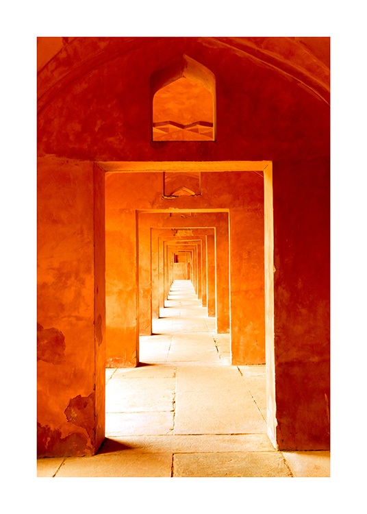 Orange Arches Poster / Photographs at Desenio AB (12404)
