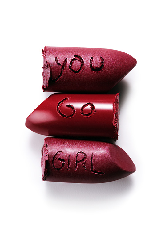 You Go Girl Lipstick Poster / Photographs at Desenio AB (12443)