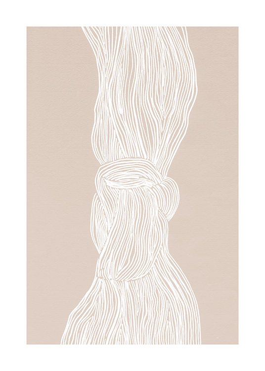White Flow Poster / Art prints at Desenio AB (12509)