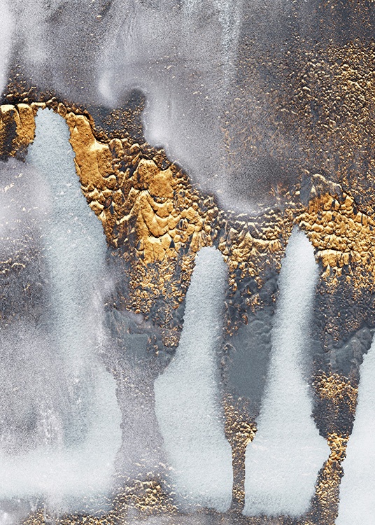 Concrete Gold Poster