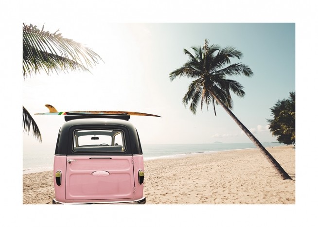 Surf Life Poster / Tropical at Desenio AB (12636)