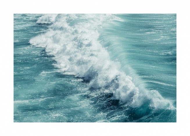 Turquoise Ocean Poster / Nature prints at Desenio AB (12641)
