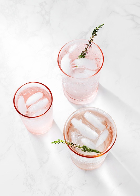 Summer Drinks Poster