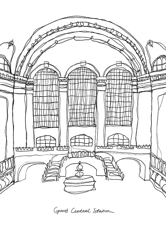 Grand Central Station Poster