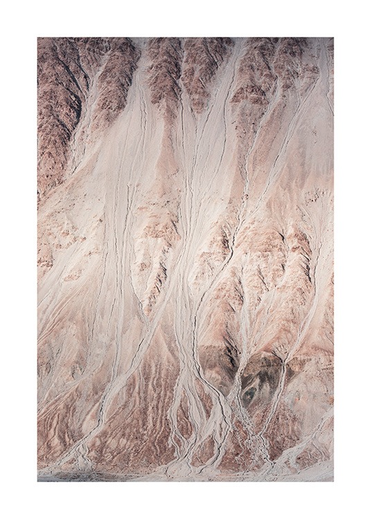 Dry River in Mountain Poster / Nature prints at Desenio AB (13690)