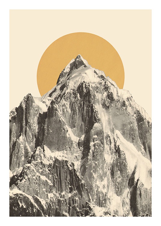 Mountainscape No2 Poster / Retro & vintage at Desenio AB (13923)