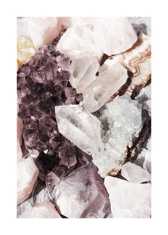 Crystal Stones Poster