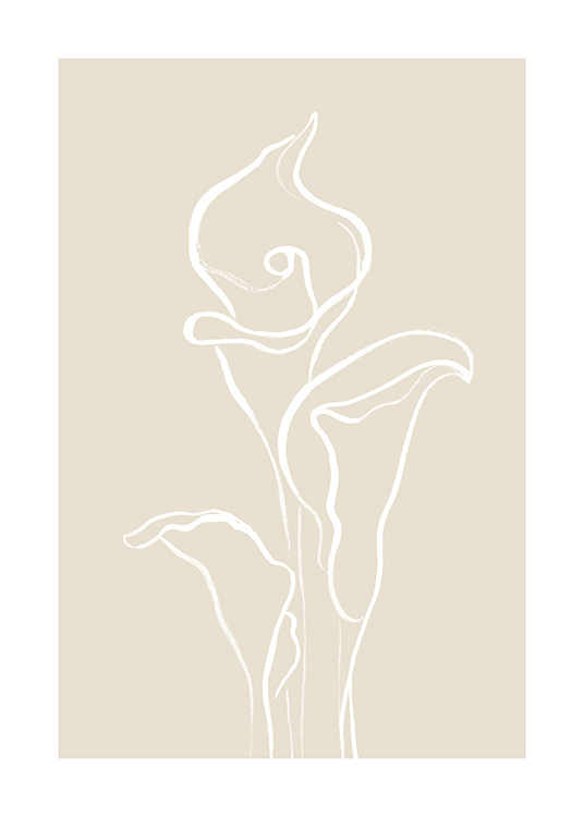 Calla Lily No2 Poster