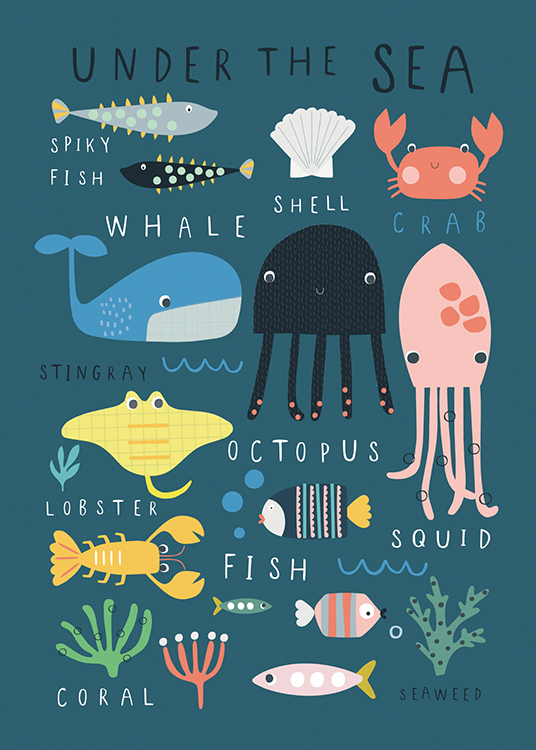 Under The Sea Poster