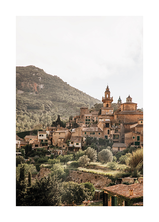  – A photograph of a beautiful town in Mallorca, Spain