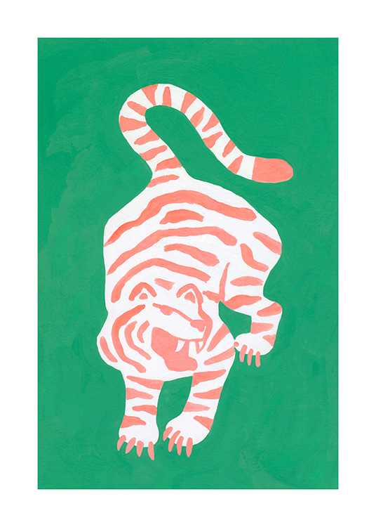 Fierce Tiger Poster