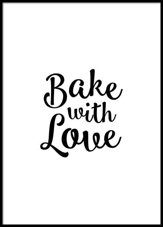 Bake With Love Poster
